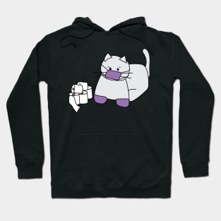 Corona Cat Purple Hoodie